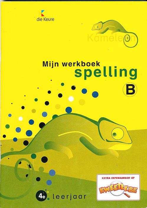 Kameleon Werkboek Spelling B 4e leerjaar, Livres, Livres scolaires, Envoi