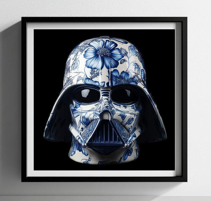 Henevor - Unique Set: Stormtrooper & Darth Vader in Delft, Antiquités & Art, Art | Peinture | Moderne