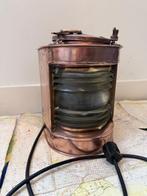 Navigation lamp - Koper, Messing, Glas, Antiek en Kunst