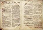 De Villegas Alonso. - Vita dei Santi e dei Profeti - 1696