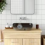vidaXL Opzetwasbak rechthoekig 48x37,5x13,5 cm keramiek, Doe-het-zelf en Bouw, Verzenden, Nieuw
