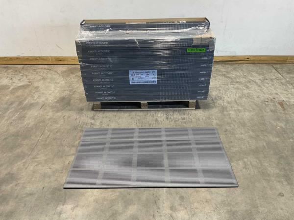 Veiling - 107m² HDM akoestische wandpanelen Inox Black 138,, Doe-het-zelf en Bouw, Platen en Panelen