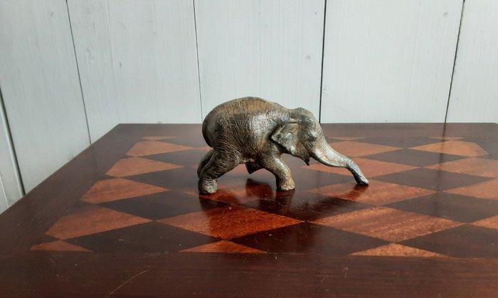 P. Chenet - Beeld, Olifant - 6.5 cm - Brons, Antiek en Kunst, Curiosa en Brocante