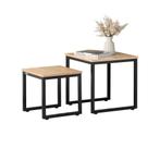 2eChoix | SoBuy Tables dappoint - Lot de 2 tables basses -, Ophalen of Verzenden, Nieuw