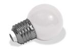 Led lamp Warm Wit E27 fitting | 1 watt | matte kap, Verzenden