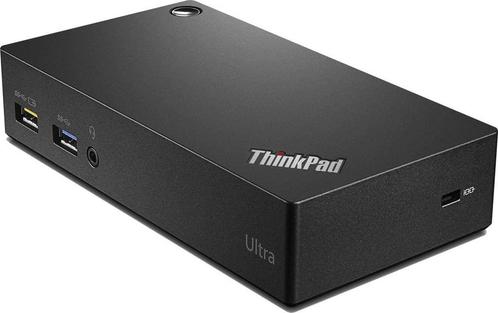 ACTIE: Lenovo ThinkPad USB 3.0 Ultra Dock 40A8 incl Adapter, Computers en Software, Dockingstations, Ophalen of Verzenden