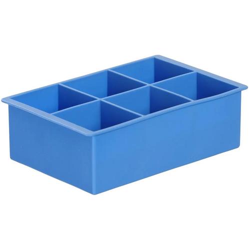 IJsblokjesvorm | BarUp | Siliconen | Blauw | 6 Kubus |, Zakelijke goederen, Horeca | Keukenapparatuur, Nieuw in verpakking, Verzenden