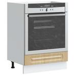 vidaXL Ovenkast Kalmar bewerkt hout sonoma eikenkleurig, Huis en Inrichting, Kasten | Overige, Verzenden, Nieuw