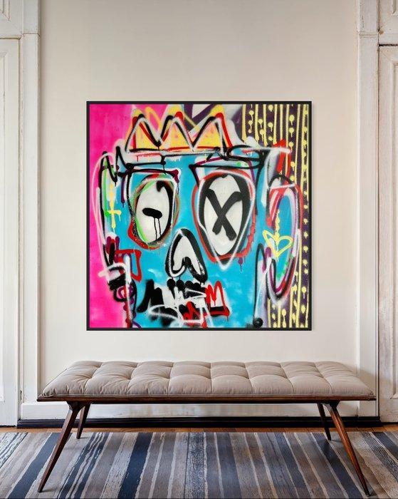 Timo Wedell - Transformers Dino Like Basquiat - XL, Antiek en Kunst, Kunst | Schilderijen | Modern