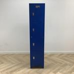 Tweedehands lockerkast 4 vaks + sleutels (hxbxd) 190x42x50, Huis en Inrichting, Gebruikt