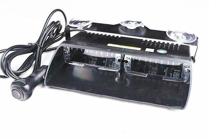 ORANJE 16 LED Dashboard Strobe Flash zwaailicht, Doe-het-zelf en Bouw, Elektriciteit en Kabels, Kabel of Snoer, Verzenden