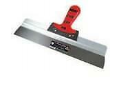 Spackmes 50 cm. RVS rode softgreep, Doe-het-zelf en Bouw, Gereedschap | Handgereedschap, Ophalen of Verzenden