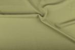Bi-stretch stof licht khaki - Polyester stof 10m op rol, Hobby & Loisirs créatifs, Tissus & Chiffons, Ophalen of Verzenden