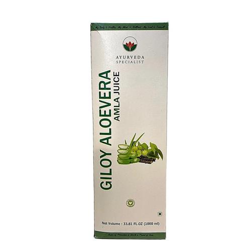 Giloy Aloe Vera Amla Juice - 1 liter, Sport en Fitness, Gezondheidsproducten en Wellness, Ophalen of Verzenden