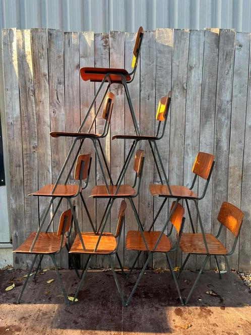 Eromes F6 mooie nederlandse vintage stoel- 50 stuks in stock, Zakelijke goederen, Horeca | Meubilair en Inrichting, Meubilair