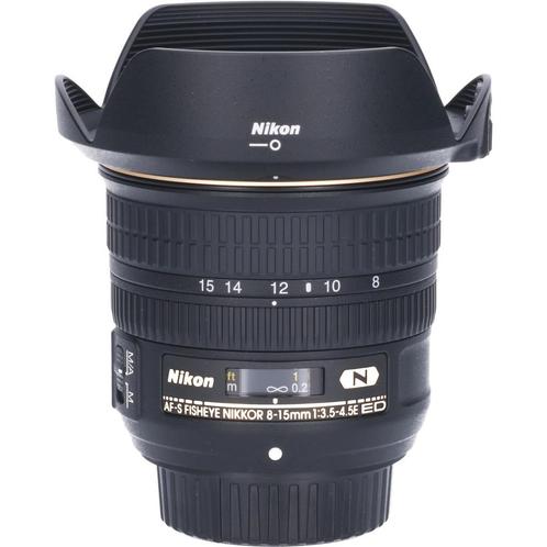 Tweedehands Nikon AF-S 8-15mm f/3.5-4.5E ED Fisheye CM9318, Audio, Tv en Foto, Foto | Lenzen en Objectieven, Overige typen, Gebruikt