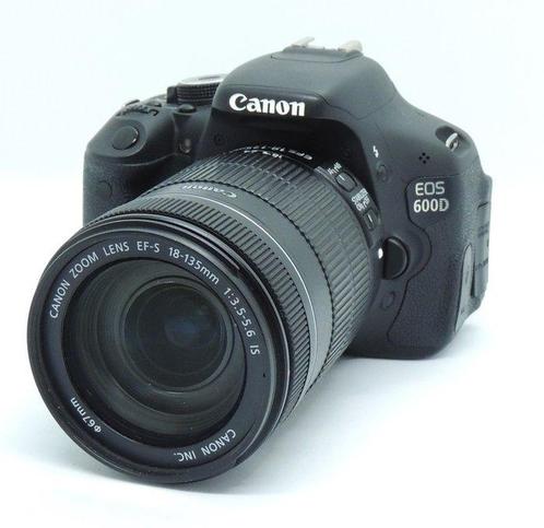 Canon EOS 600D + Canon Zoom Lens  EF-S 18-135mm 1:3.5-5.6 IS, Audio, Tv en Foto, Fotocamera's Digitaal