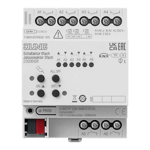 Jung Jaloezieactuator Bus Systeem - 230061SR, Doe-het-zelf en Bouw, Elektriciteit en Kabels, Verzenden