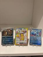 Pokémon - 3 Card - Vaporeon, Mew, Umbreon Full art, Reverse, Nieuw