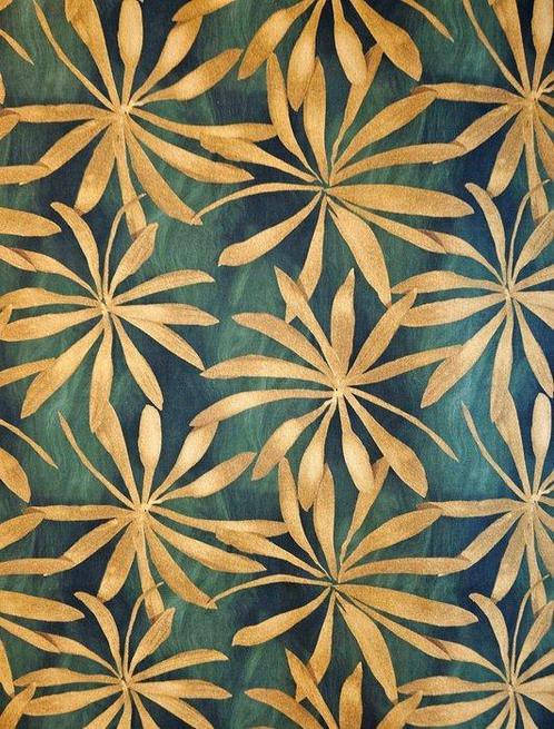 Prestigieus luxe stof Coco-stijl N1 Limited Edition dOro! -, Antiek en Kunst, Antiek | Tapijten, Tafelkleden en Textiel