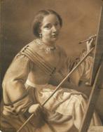 Selene Scuri (1845-1925) - Autoritratto