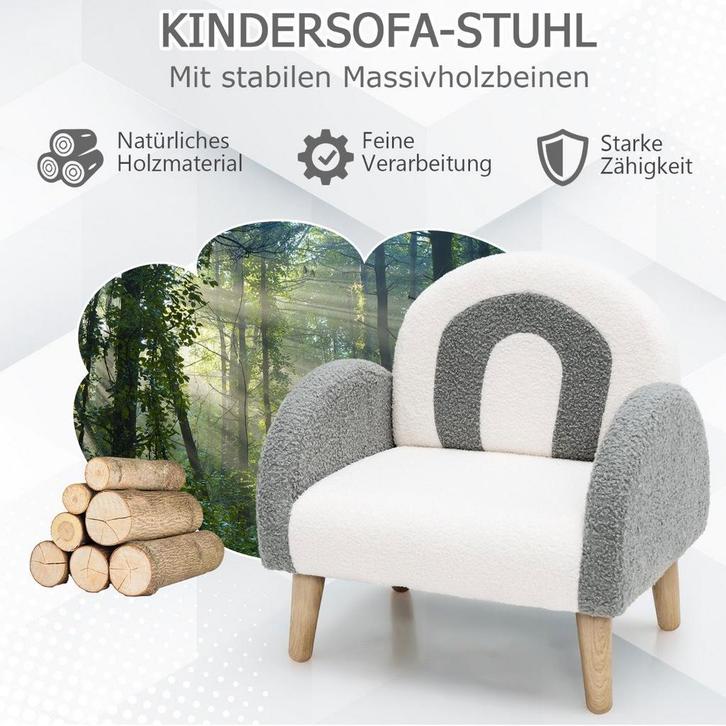 2dekans | Coast Gevotte kinderbank met vaste houten piken, Kinderen en Baby's, Kinderstoelen, Ophalen of Verzenden