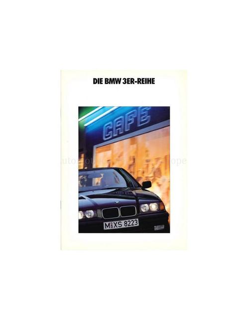 1991 BMW 3 SERIE BROCHURE DUITS, Livres, Autos | Brochures & Magazines