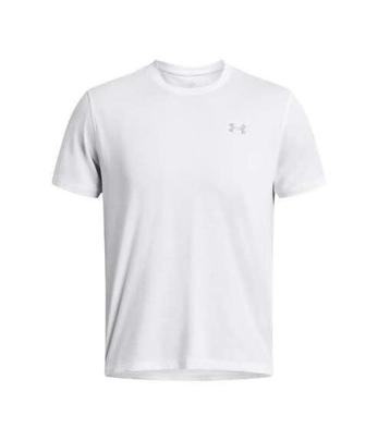 Under Armour Launch Shortsleeve-Wht - Maat MD, Maat 48/50 (M), Wit, Under Armour, Nieuw