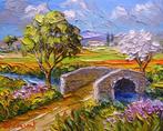 Vincent Rallo (1954) - Pont Romain à Aix en  Provence, Antiquités & Art