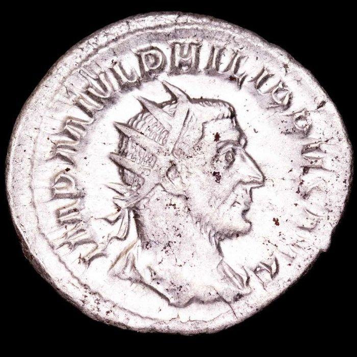 Romeinse Rijk. Philip I (244-249 n.Chr.). Antoninianus Rome, Postzegels en Munten, Munten | Europa | Niet-Euromunten