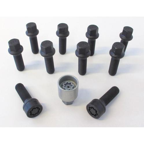 H&R Wielboutenset bolkonisch R14 M14x1.50 - Lengte 63mm - Zw, Auto-onderdelen, Ophanging en Onderstel, Nieuw, Verzenden