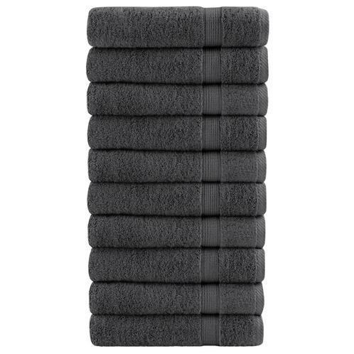 vidaXL Handdoeken SOLUND 10 st 600 g/m² 100x150 cm, Huis en Inrichting, Badkamer | Badtextiel en Accessoires, Nieuw, Verzenden