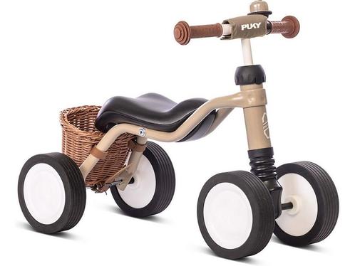 Loopfiets - Puky Wutsch - Beige - Met mandje en fietsbel -, Huis en Inrichting, Woonaccessoires | Overige, Zo goed als nieuw, Verzenden