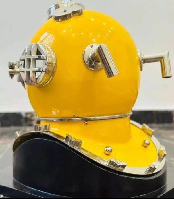 Duikhelm - Mark V Morse Diving Equipmentnt - Emaille, Glas,, Antiek en Kunst, Curiosa en Brocante