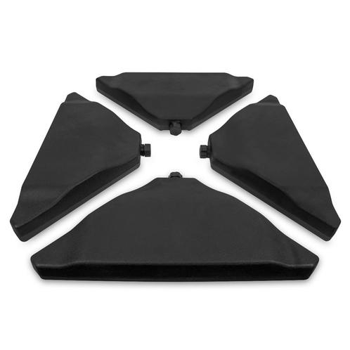 Premium Parasoltegels – Driehoekig - Vulbaar| 4 st., Tuin en Terras, Parasols, Nieuw, Verzenden