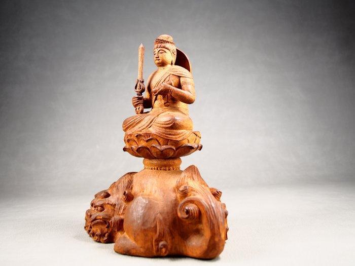 Manjusri Bodhisattva  riding an lion, who is in charge, Antiek en Kunst, Antiek | Overige Antiek