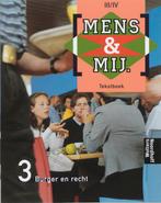 Mens & maatschappij 3/4 Burger en recht Tekstboek, Verzenden, Gelezen, G. Slofstra