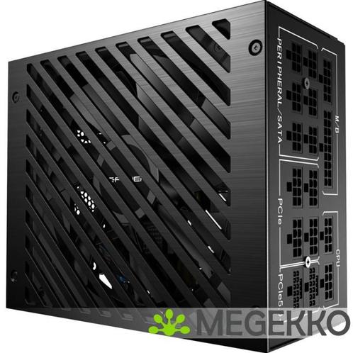LC-Power LC1000P V3.0 power supply unit 1000W Zwart, Computers en Software, Overige Computers en Software, Nieuw, Verzenden
