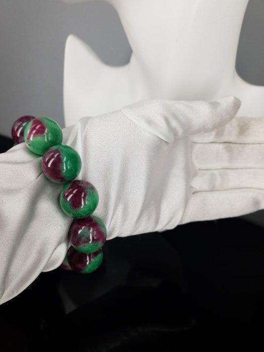 Natural Ruby Emerald Gemstone Circuit: 16 cm / Free Shipping, Verzamelen, Mineralen en Fossielen