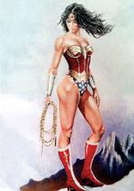 Oscar Garcia Calibos - Wonder Woman - Fine Art Giclée - Hand, Nieuw