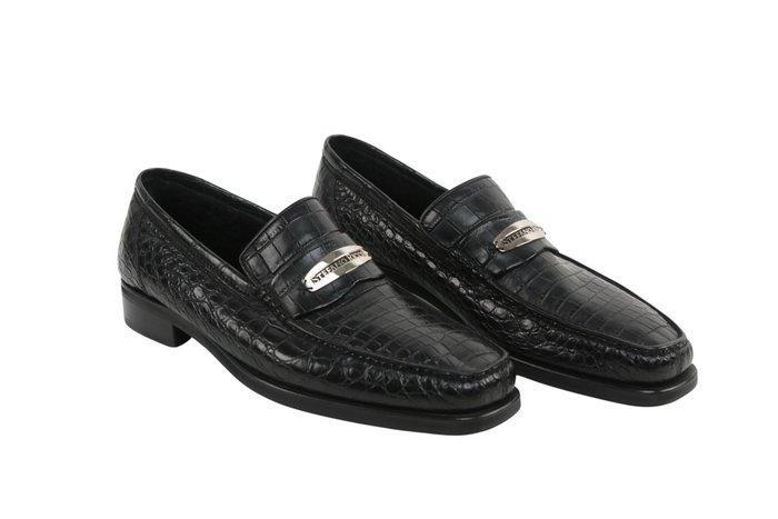 STEFANO RICCI RRP 4800€ Loafers – Black 100% Alligator, Kleding | Heren, Schoenen
