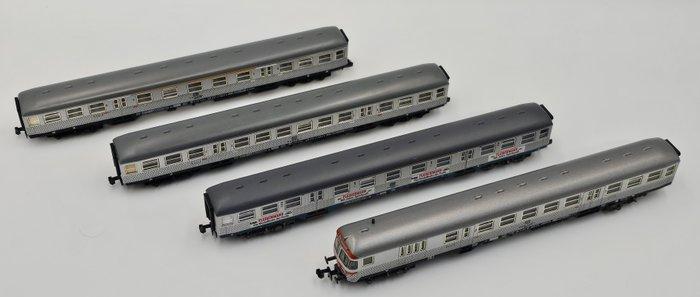 Fleischmann N - 8899 / 8120 / 8121 / 8122 - Modeltrein, Hobby en Vrije tijd, Modeltreinen | N-Spoor