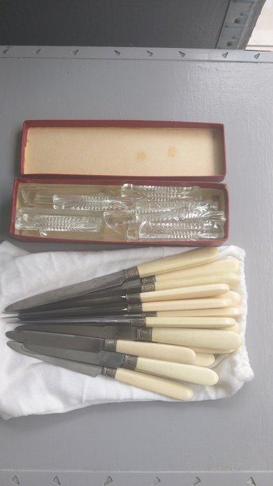 Val Saint Lambert - Messensteun (36) - Kristal, Staal,, Antiek en Kunst, Antiek | Meubels | Tafels