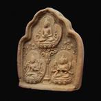 Ancienne tablette chinoise en terre cuite de la dynastie, Collections