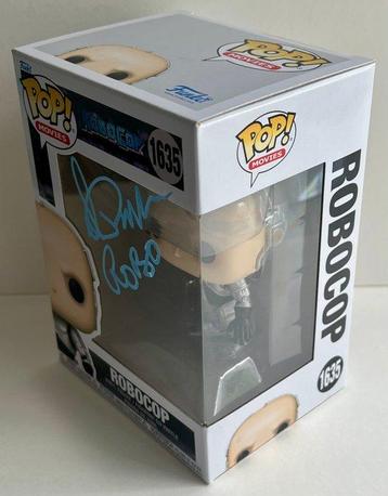 Robocop - Peter Weller (Alex Murphy) Autographed Funko Pop!,