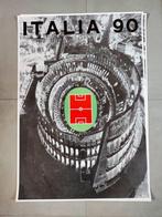 Alberto Burri - manifesto poster originale ITALIA 90 - Jaren, Antiek en Kunst