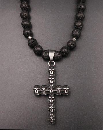 Pierre de lave - Skelet Memento Mori - Spirituele