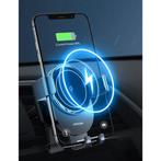 Qi Draadloze Autolader 15W - Quick Charge 3.0 - Airvent Clip, Telecommunicatie, Mobiele telefoons | Batterijen en Accu's, Verzenden