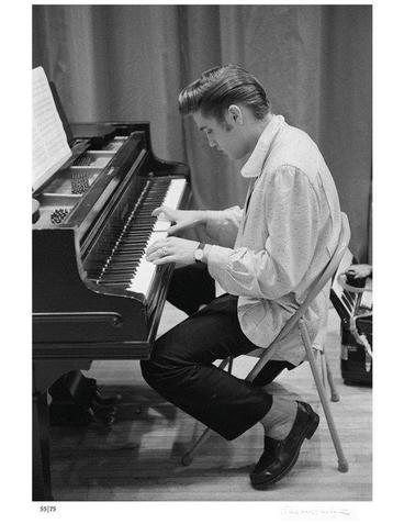 Phillip Harrington - Elvis Presley At The Piano 1956 Limited