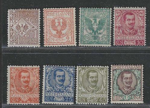 Koninkrijk Italië 1901 - Nummer: Otto waarden van de, Postzegels en Munten, Postzegels | Europa | Italië
